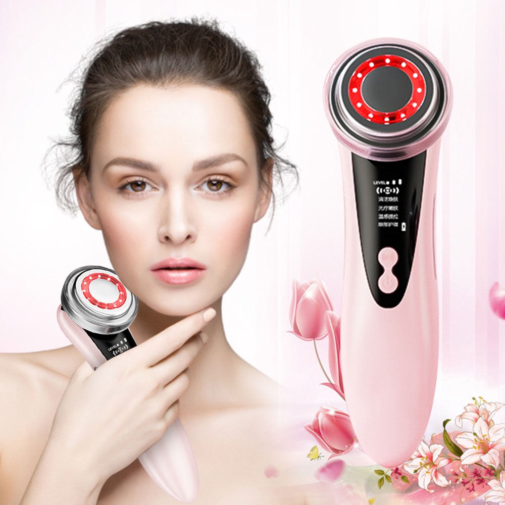 DERMALIGHT - MASAJEADOR FACIAL LEDTERAPIA